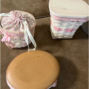 Longaberger collector baskets.